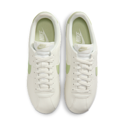 Shop (W) Nike Cortez Leather Sail/Olive Aura Putih/Hijau Olive DN1791-117