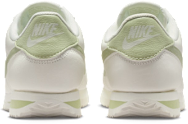 (W) Nike Cortez Leather Sail/Olive Aura Putih/Hijau Olive DN1791-117 Details for (W) Nike Cortez Leather Sail/Olive Aura Putih/Hijau Olive DN1791-117