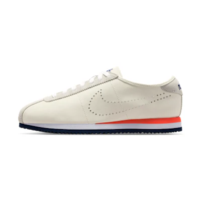(W) Nike Cortez Leather Sail/White/Light Crimson/Midnight Navy