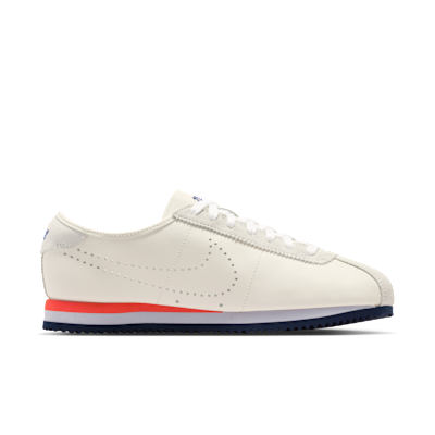 Lookbook (W) Nike Cortez Leather Sail/Putih/Light Crimson/Midnight Navy HQ1841-101