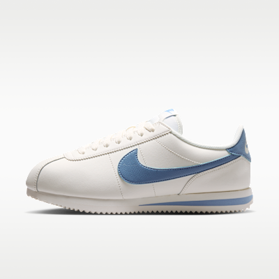 (Women) Nike Cortez Leather Sail/Work Blue DN1791-119