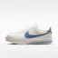 Buy (W) Nike Cortez Leather Sail/Work Blue Sepatu Kulit Putih Biru DN1791-119