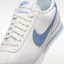 Sizing (W) Nike Cortez Leather Sail/Work Blue Sepatu Kulit Putih Biru DN1791-119