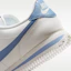 Cheap (W) Nike Cortez Leather Sail/Work Blue Sepatu Kulit Putih Biru DN1791-119