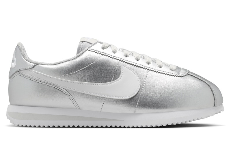 (Women) Nike Cortez Metallic Silver IR0042-001