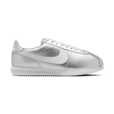(W) Nike Cortez 'Metallic Silver Grey Fog White'