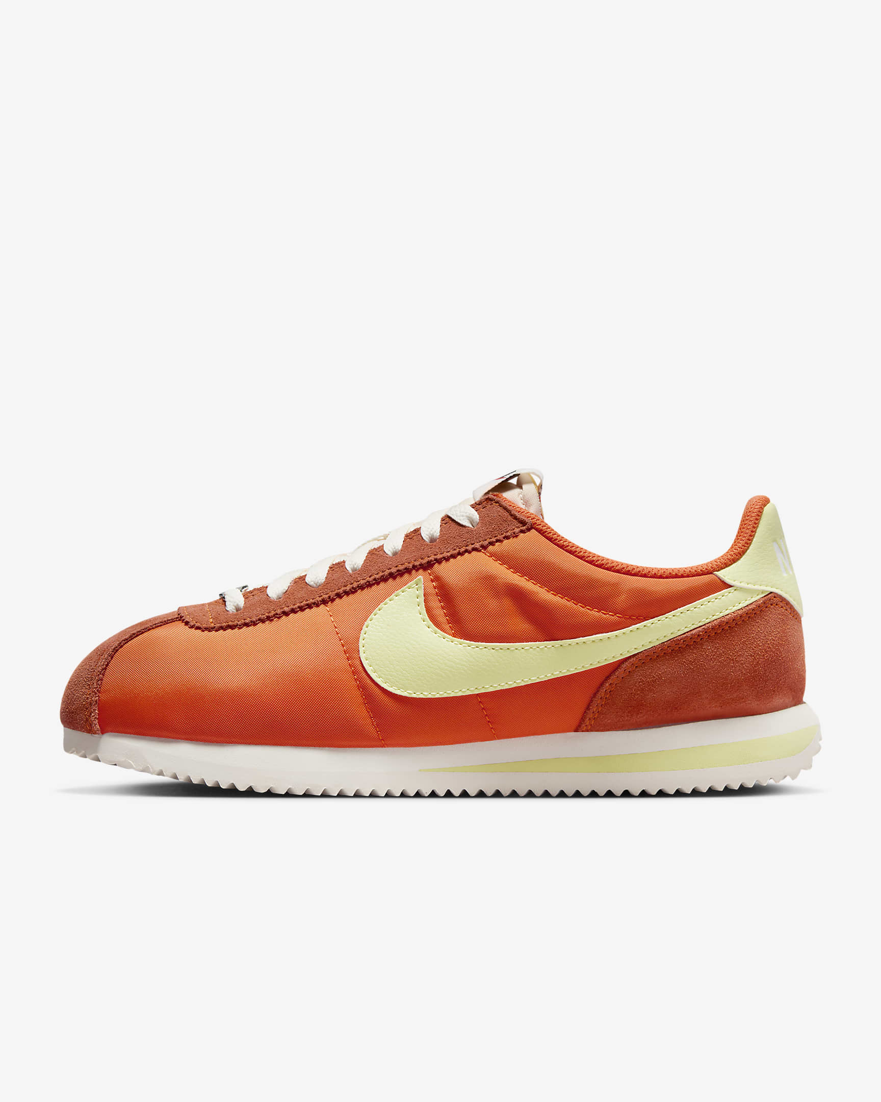 (Women) Nike Cortez Textile 'Safety Orange Sail' HJ9612-800