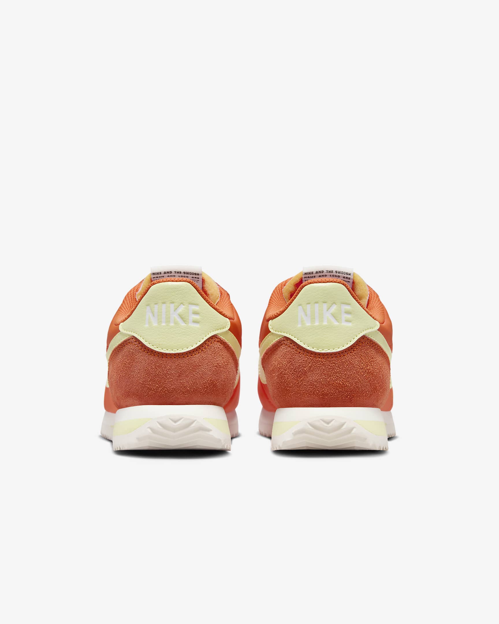 Details for (W) Nike Cortez de Tela 'Naranja Seguridad y Sail' HJ9612-800
