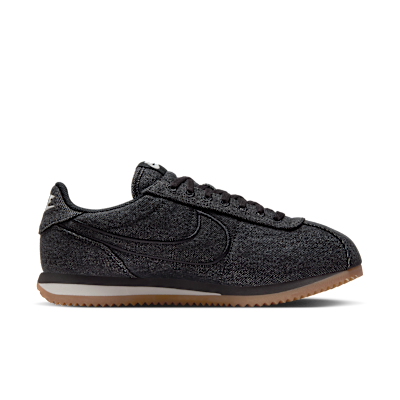 (W) Nike Cortez Textile Black/Sail/Gum Light Brown/Black 圖 3