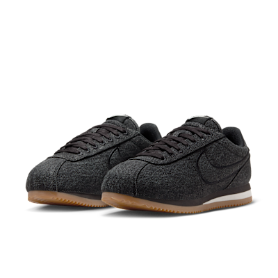 (W) Nike Cortez Textile Black/Sail/Gum Light Brown/Black 圖 5