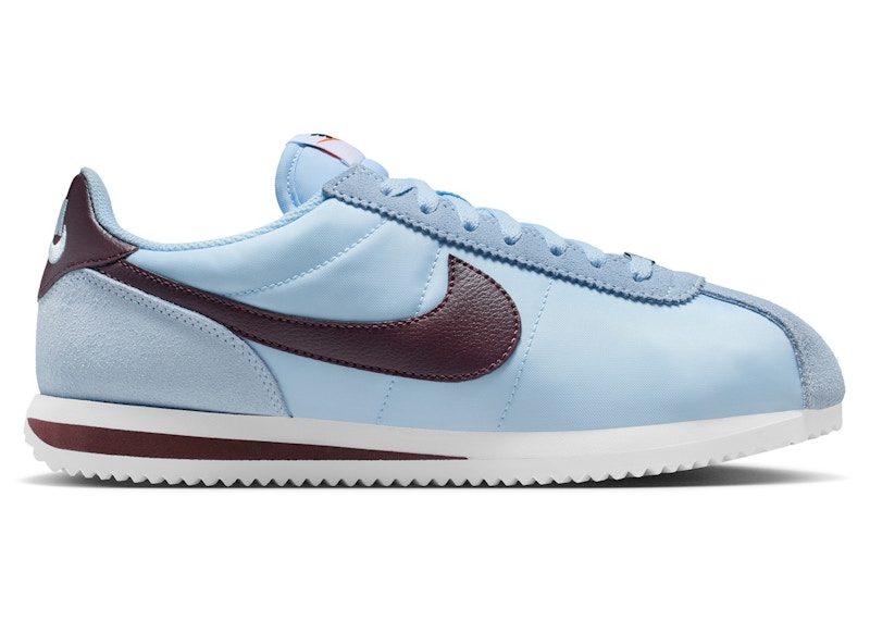 (Women) Nike Cortez Textile Celestine Blue Burgundy Crush DZ2795-405