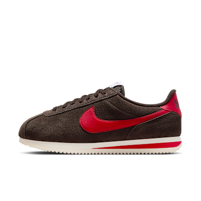 (Women) Nike Cortez Velvet Brown/Sail/University Red IB1857-200