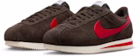 Purchase (W) Nike Cortez Terciopelo Marrón/Blanco Roto/Rojo Universitario IB1857-200