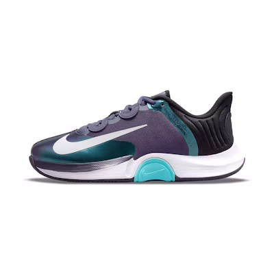 (W) Nike Court Air Zoom GP Turbo 'Black Purple Green'