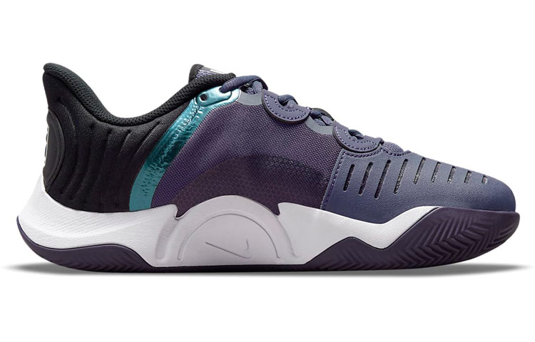 Order (W) (女性用) ナイキ コート エア ズーム GP ターボ 'ブラック パープル グリーン' CK7581-500 CK7581-500