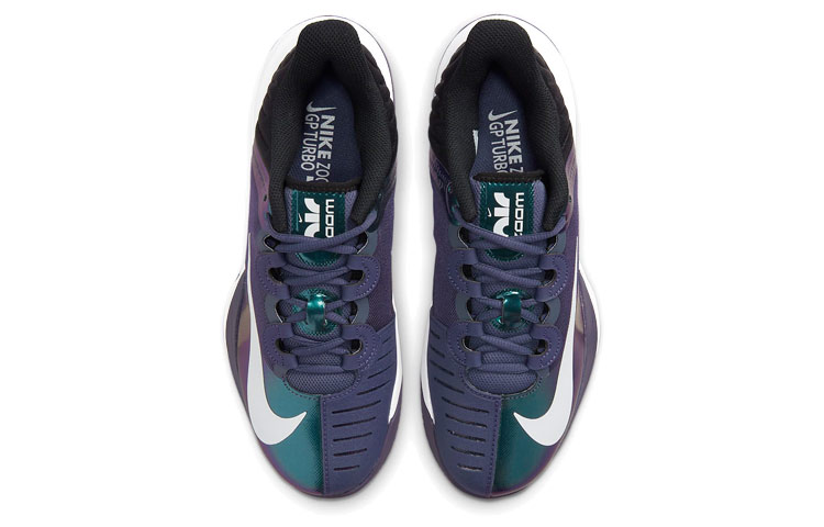 Shop (W) (女性用) ナイキ コート エア ズーム GP ターボ 'ブラック パープル グリーン' CK7581-500 CK7581-500