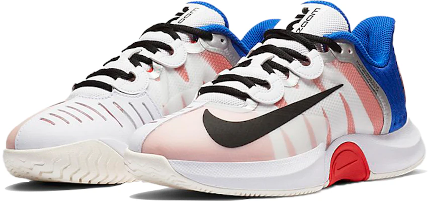 (W) Nike Court Air Zoom GP Turbo ''Bleu Blanc Rouge'' CK7580-100 Lookbook (W) Nike Court Air Zoom GP Turbo ''Bleu Blanc Rouge'' CK7580-100