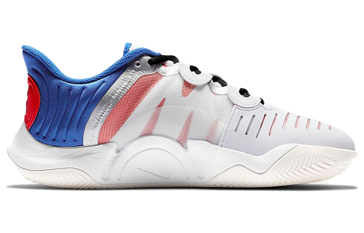 Order (W) （女性用）ナイキコートエアズームGPターボ 'ホワイトレッドブルー' CK7581-100 CK7581-100