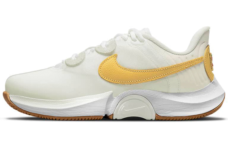 (Women) Nike Court Air Zoom GP Turbo Tennis Shoes White/Orange CK7580-155