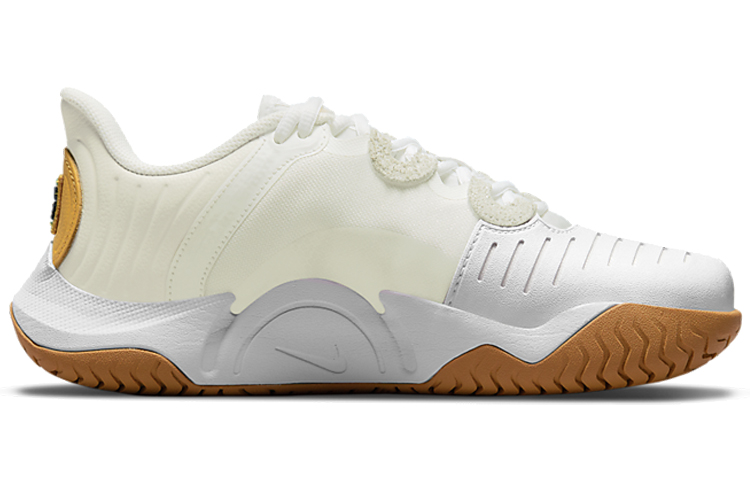 Order (W) ナイキコート エアズームGPターボ 白/オレンジ CK7580-155