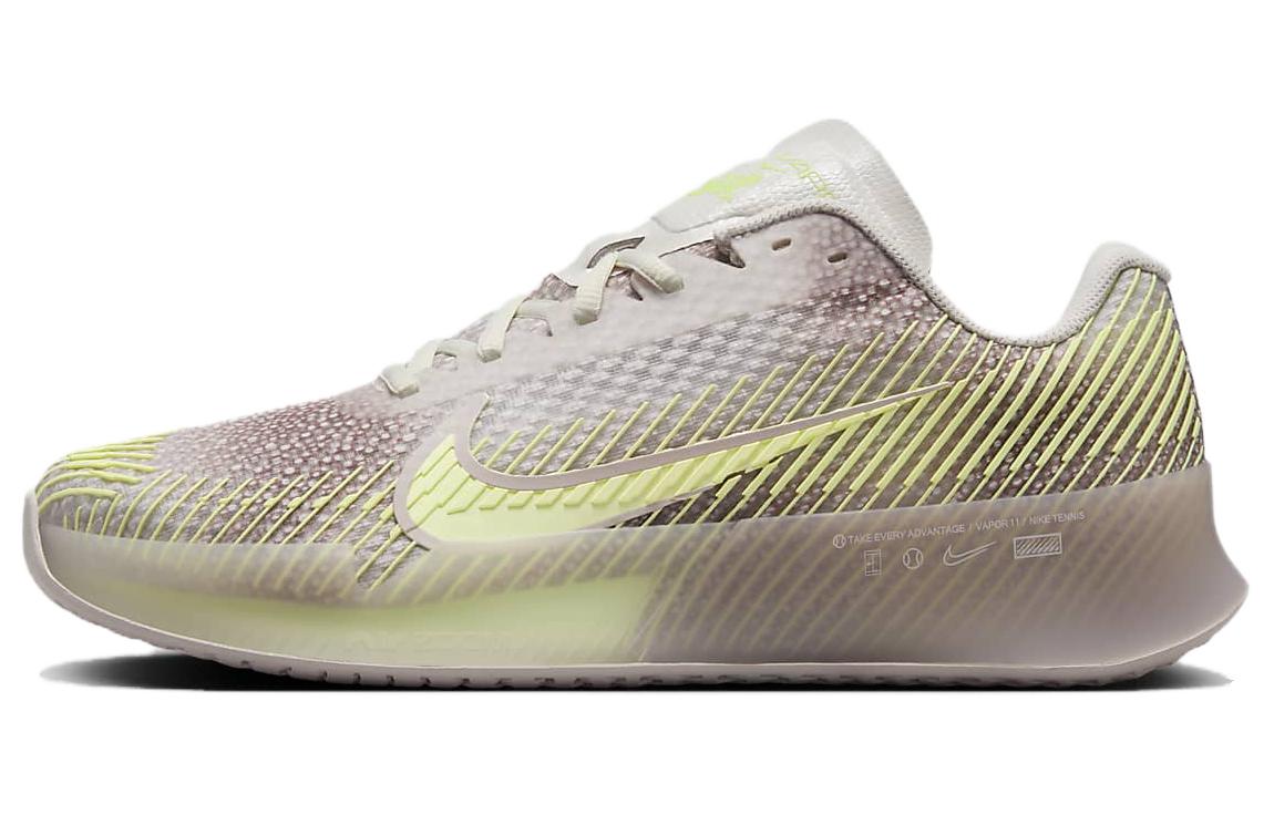 (Women) Nike Court Air Zoom Vapor 11 Premium Hard Court Tennis Shoes 'Green Purple' FQ3169-001