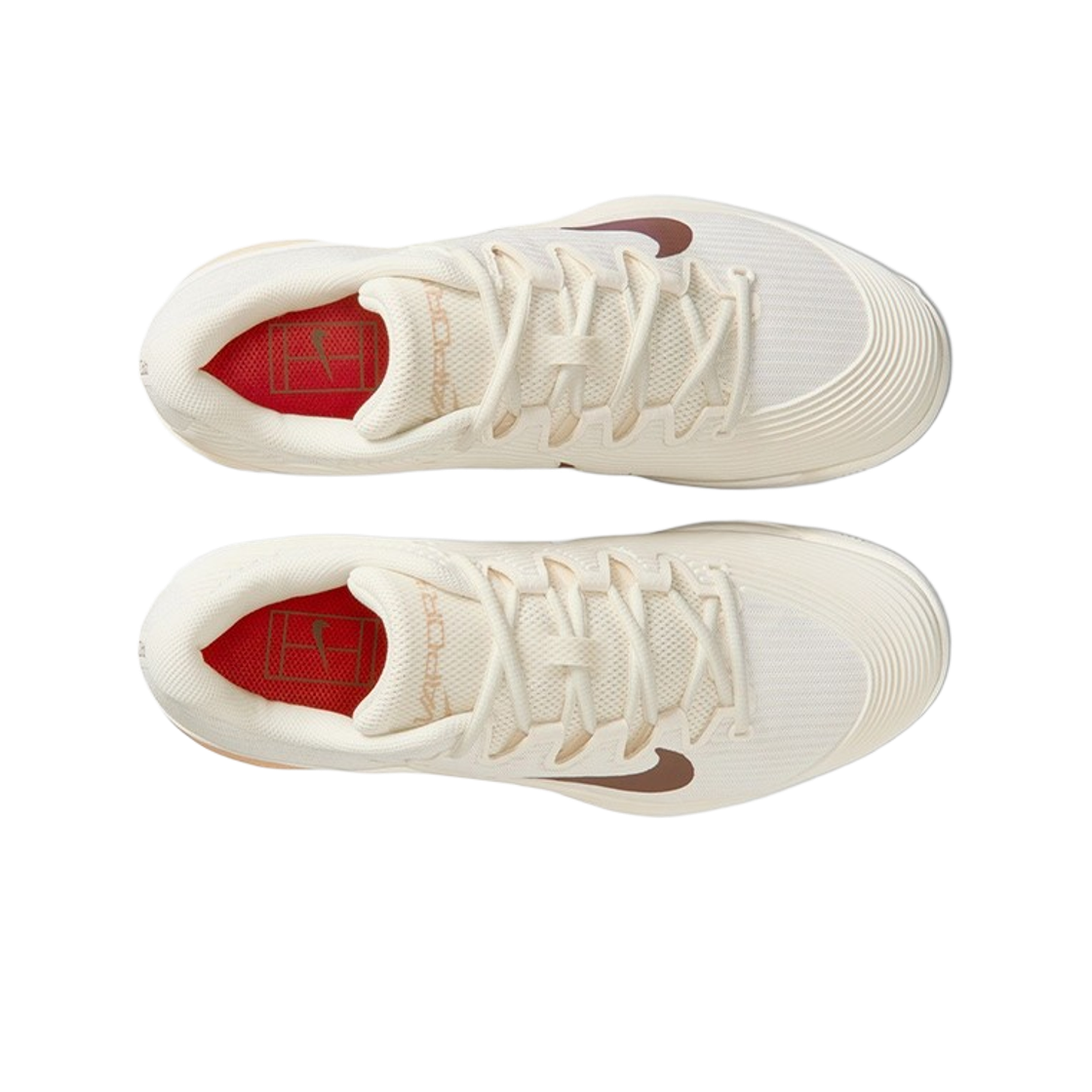 Order (W) Nike Court Air Zoom Vapor 12 HC Pale Ivory Tattoo Schoenen FV5554-109