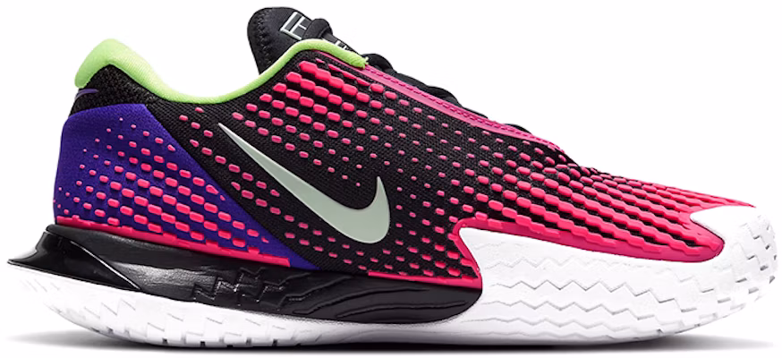 (W) 耐克Court Air Zoom Vapor Cage 4 '黑色多彩' CD0431-002 Order (W) 耐克Court Air Zoom Vapor Cage 4 '黑色多彩' CD0431-002