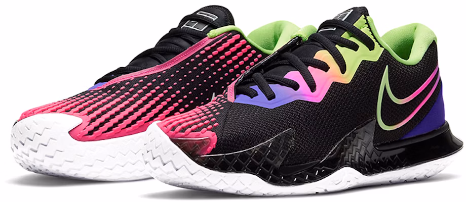 (W) Nike Court Air Zoom Vapor Cage 4 'Hitam Multi' CD0431-002 Lookbook (W) Nike Court Air Zoom Vapor Cage 4 'Hitam Multi' CD0431-002