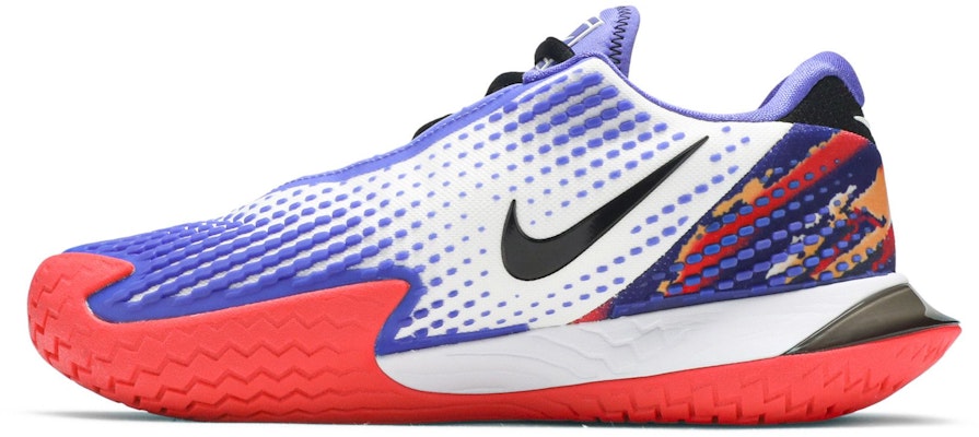 (W) Nike Court Air Zoom Vapor Cage 4 'Violeta Persa y Carmesí' CD0431-003 Lookbook (W) Nike Court Air Zoom Vapor Cage 4 'Violeta Persa y Carmesí' CD0431-003