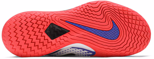 Shop NikeCourt Air Zoom Vapor Cage 4 黑白紫 女式
