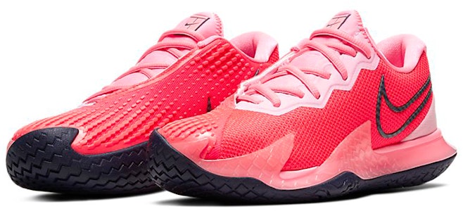 (W) Nike Court Air Zoom Vapor Cage 4 'Merah Jambu Laser Crimson' CD0431-604 Lookbook (W) Nike Court Air Zoom Vapor Cage 4 'Merah Jambu Laser Crimson' CD0431-604