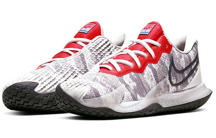 Lookbook (W) 나이키 코트 에어 줌 베이퍼 케이지 4 '플래티넘 틴트 그레이' CD0431-004