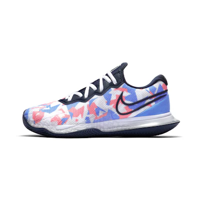 (W) Nike Court Air Zoom Vapor Cage 4 'White Blue Pink'