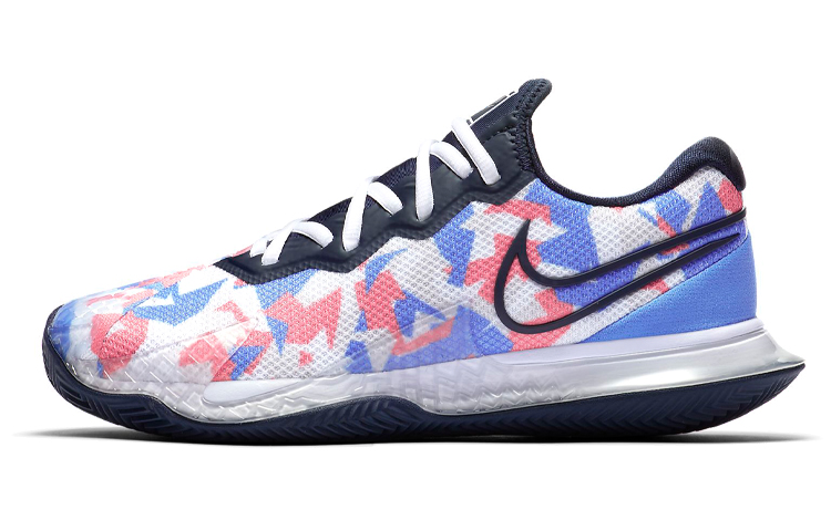 (Women) Nike Court Air Zoom Vapor Cage 4 'White Blue Pink' CD0432-406