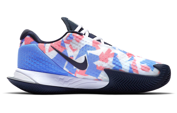 Order (W) 나이키 코트 에어 줌 베이퍼 케이지 4 '화이트 블루 핑크' CD0432-406