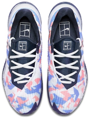 (W) Nike Court Air Zoom Vapor Cage 4 'Blanco Azul Rosa' CD0432-406 Shop (W) Nike Court Air Zoom Vapor Cage 4 'Blanco Azul Rosa' CD0432-406