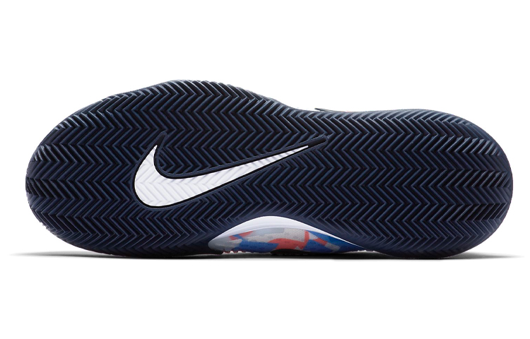 Details for (W) 나이키 코트 에어 줌 베이퍼 케이지 4 '화이트 블루 핑크' CD0432-406