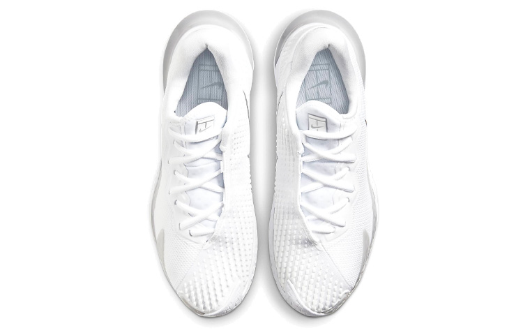 Shop (W) 나이키 코트 에어 줌 베이퍼 케이지 4 '화이트 메탈릭 실버' CD0431-104