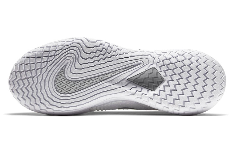 Details for (W) 나이키 코트 에어 줌 베이퍼 케이지 4 '화이트 메탈릭 실버' CD0431-104