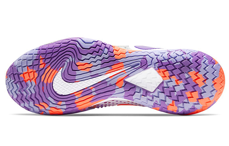 Details for (W) 나이키 코트 에어 줌 베이퍼 케이지 4 '화이트 퍼플 펄스' CD0431-103