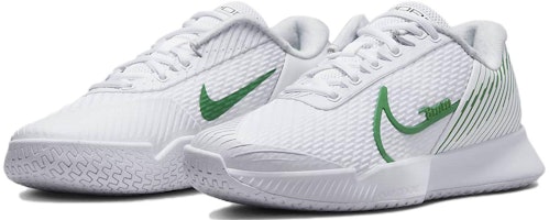 (W) Nike Court Air Zoom Vapor Pro 2 'Putih Kelly Green' DR6192-102 Lookbook (W) Nike Court Air Zoom Vapor Pro 2 'Putih Kelly Green' DR6192-102