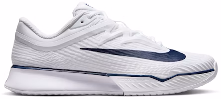(Women) Nike Court Air Zoom Vapor Pro 3 Premium HC White Midnight Navy IB3973-100 (Women) Nike Court Air Zoom Vapor Pro 3 Premium HC White Midnight Navy IB3973-100