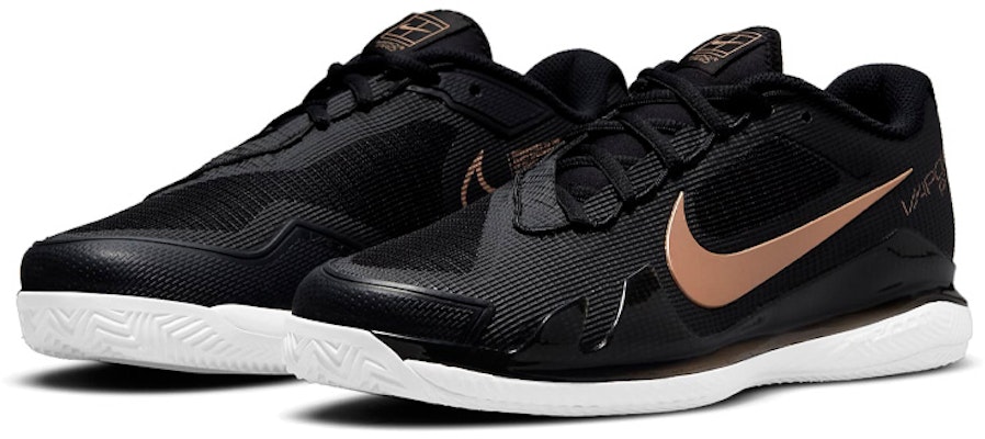 (Women) Nike Court Air Zoom Vapor Pro 'Black Gold' CZ0221-008 Lookbook (Women) Nike Court Air Zoom Vapor Pro 'Black Gold' CZ0221-008