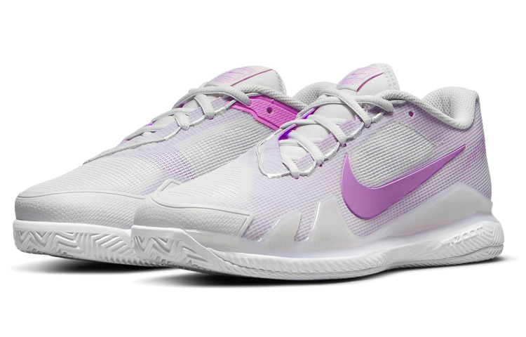 Lookbook (W) Nike Court Air Zoom Vapor Pro Grijs/Paars/Wit CZ0221-024