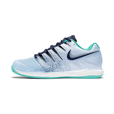 (W) Nike Court Air Zoom Vapor X 'White Blue'