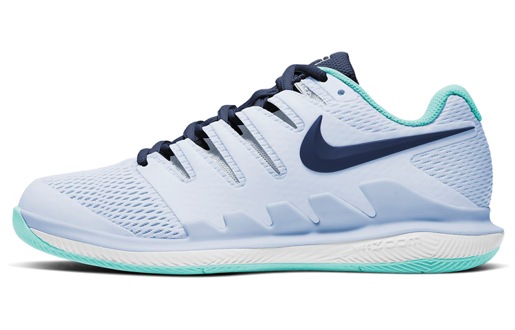 (Women) Nike Court Air Zoom Vapor X 'White Blue' AA8027-010