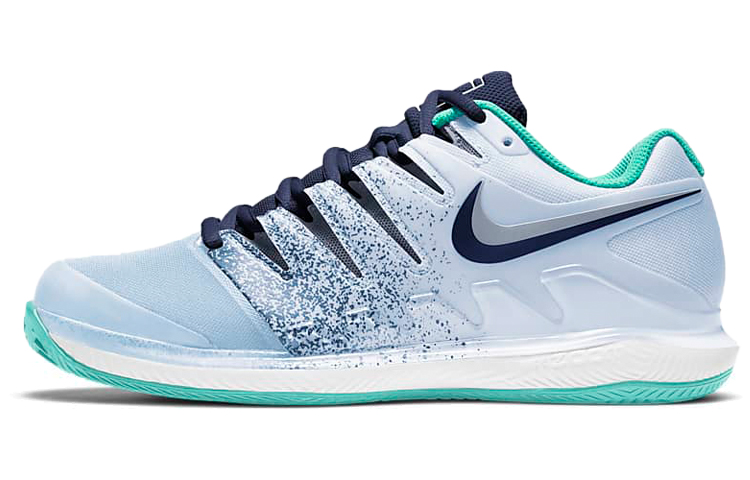 (Women) Nike Court Air Zoom Vapor X 'White Blue' AA8025-010