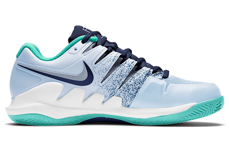 (W) Nike Court Air Zoom Vapor X 'White Blue' 圖 2