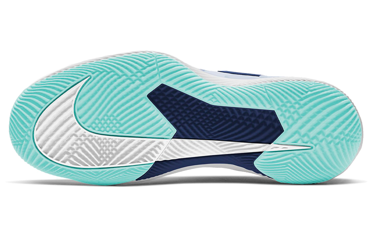 (W) Nike Court Air Zoom Vapor X 'White Blue' 圖 3