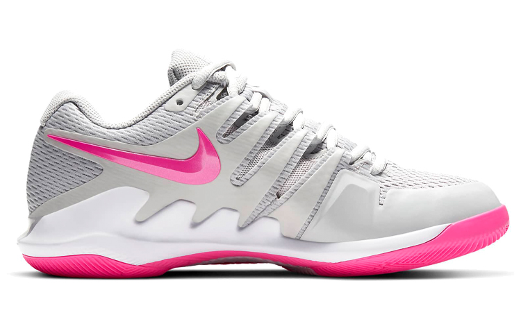 Order (W) Nike Court Air Zoom Vapor X HC ''Grijs Roze Blast'' AA8027-011